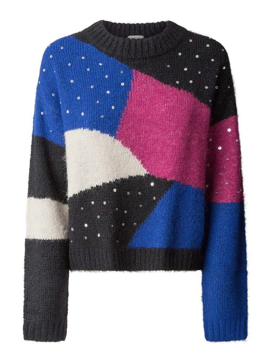 

Тонкий вязаный свитер Pepe Jeans Sweater Nora, черный