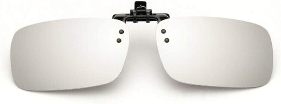 

Солнцезащитные очки UV400 с поляризацией, накладными линзами, откидными линзами, линзами для вождения в ночное время, для походов, рыбалки и других видов спорта на открытом воздухе Boxonly, White Mercury