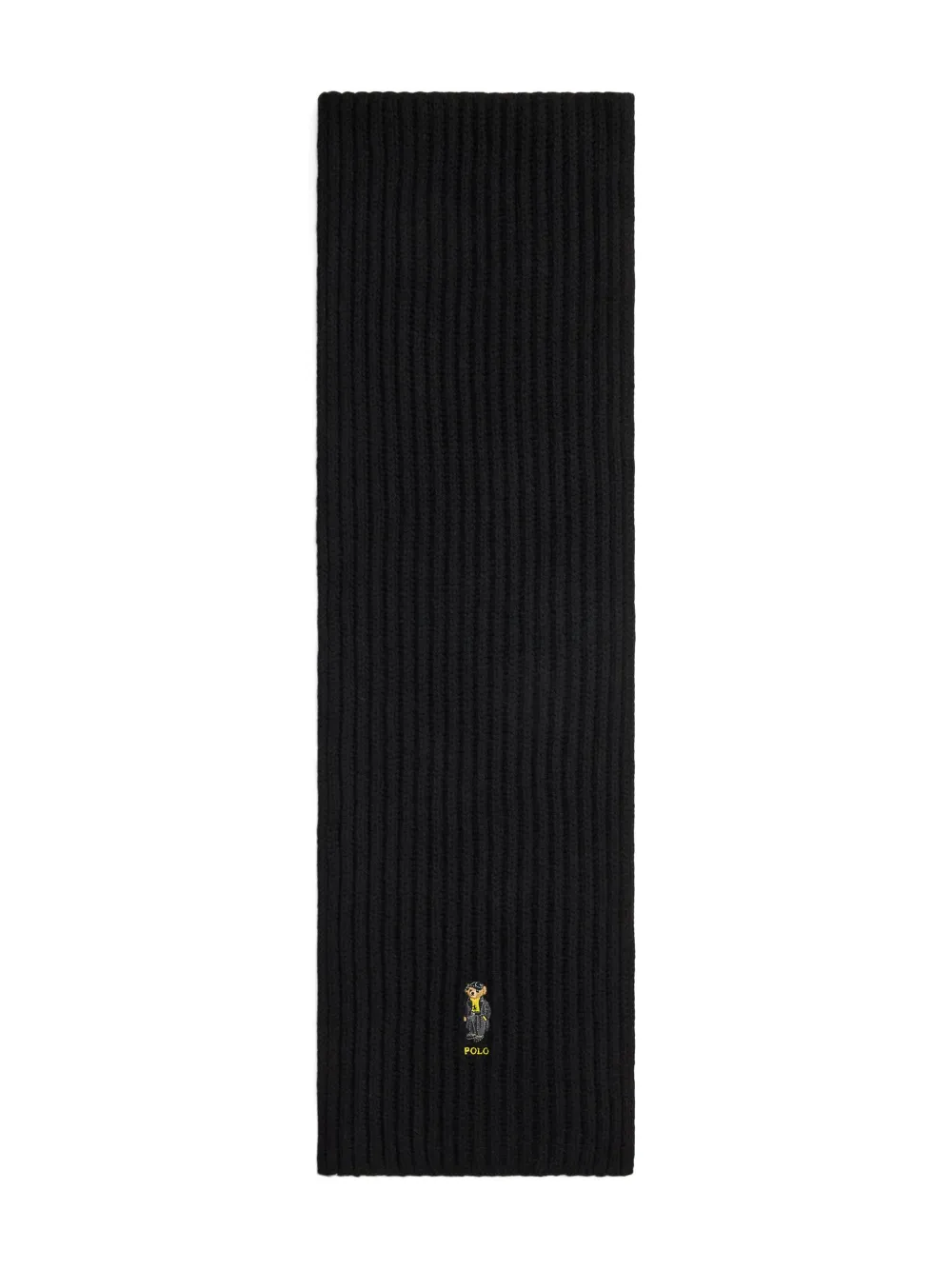 

Шарф в рубчик POLO RALPH LAUREN, черный