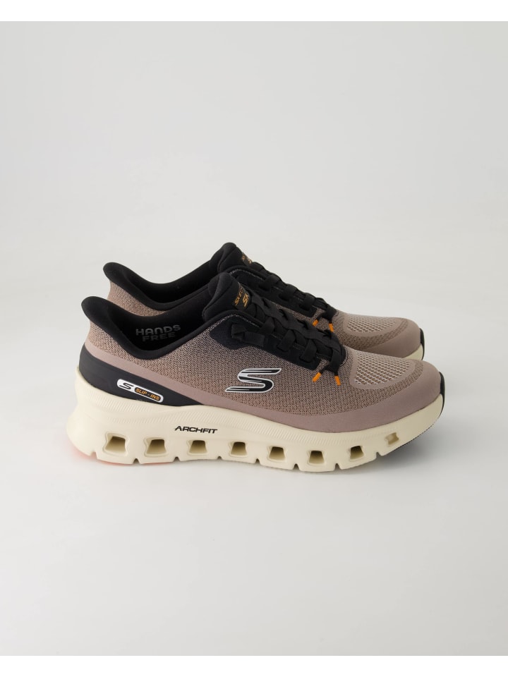 Skechers Низкие кроссовки бежевого цвета — фото 2