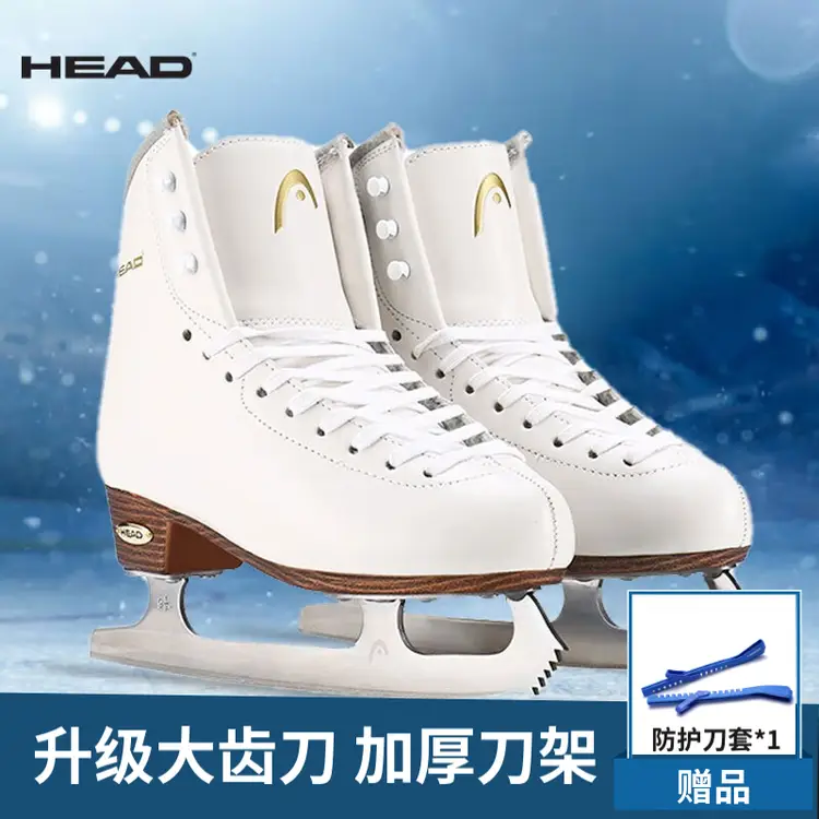 

HEAD Коньки для фигурного катания, профессиональные, модель F800Pro, для мужчин и женщин, с чехлами для лезвий, размер 29