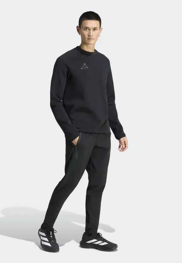Толстовка real madrid tiro travel crew Adidas Performance, Black — фото 2