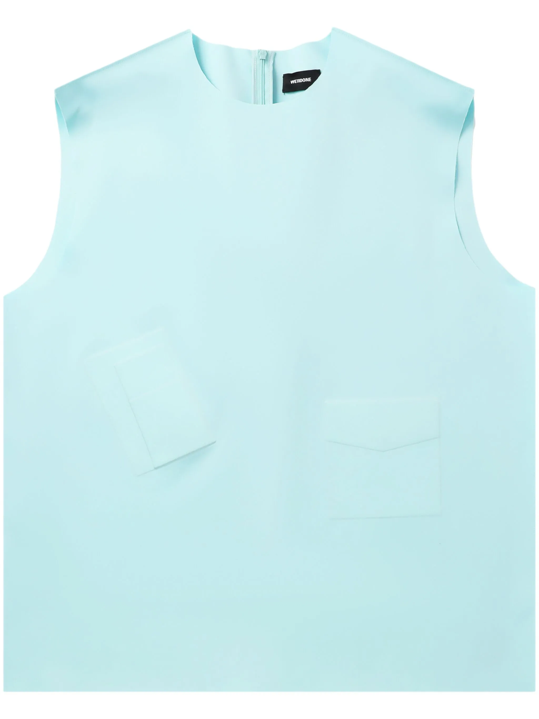 

Топ с тиснением We11Done, синий