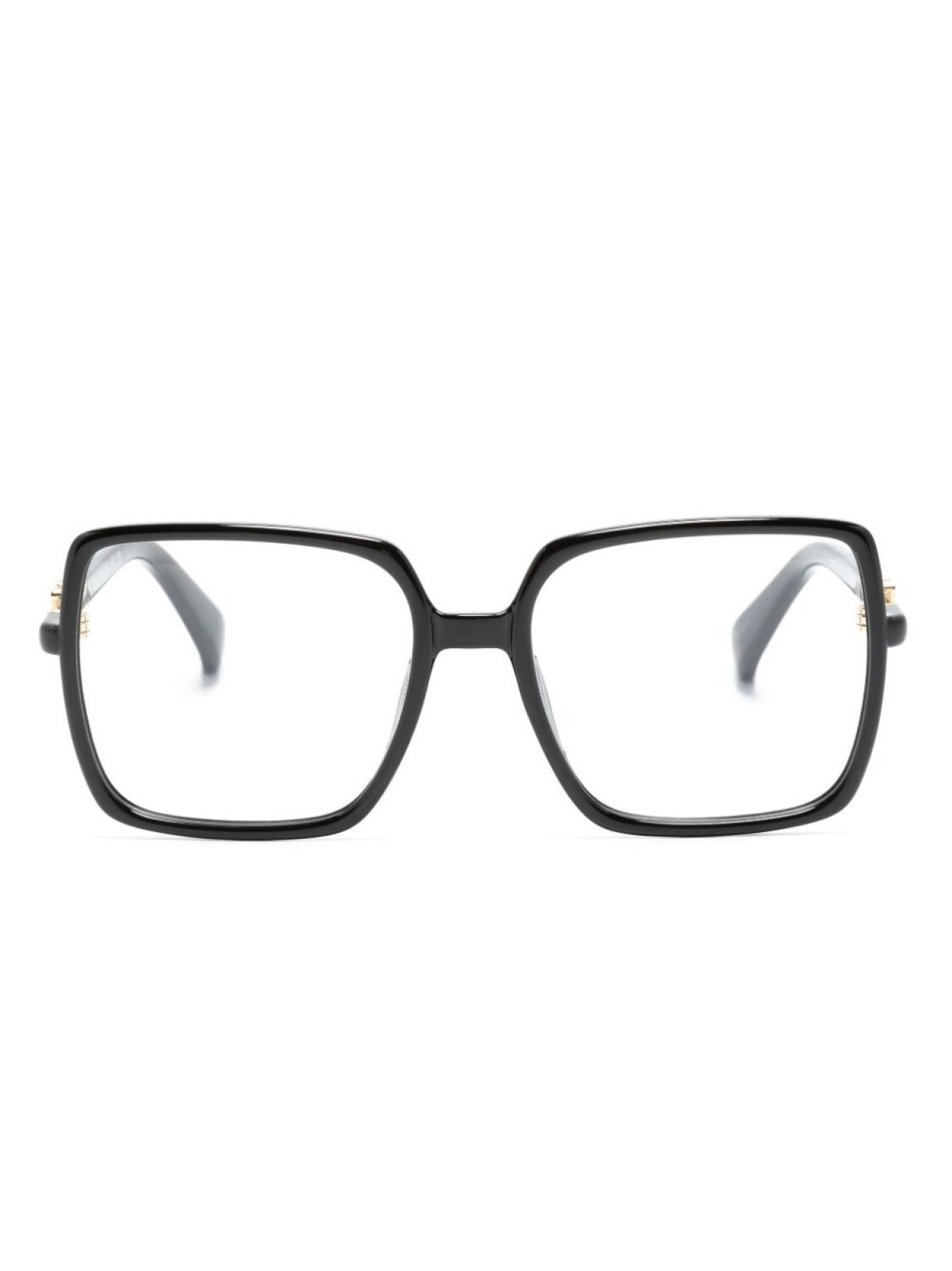 

Очки в квадратной оправе Max Mara Eyewear, черный