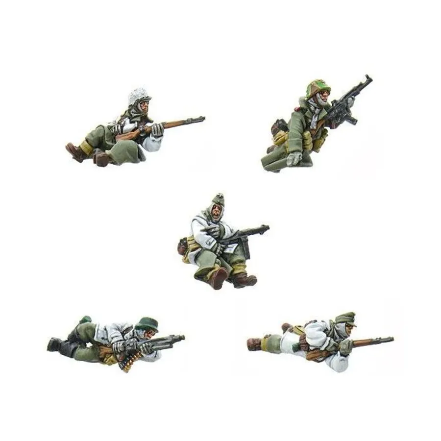

Немецкие Heer Begleit Stug Riders (зима), Bolt Action - German - Heer (28mm)