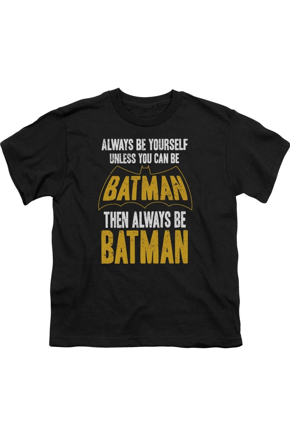 

Футболка детская с коротким рукавом Batman Be Batman Gildan, черный