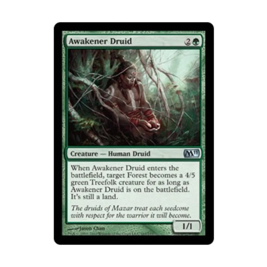 

CCG Пробуждающий Друид (U), MTG - Magic 2011
