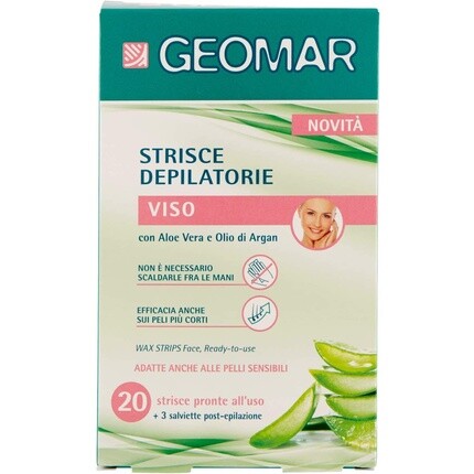 

Полоски для депиляции лица, Geomar