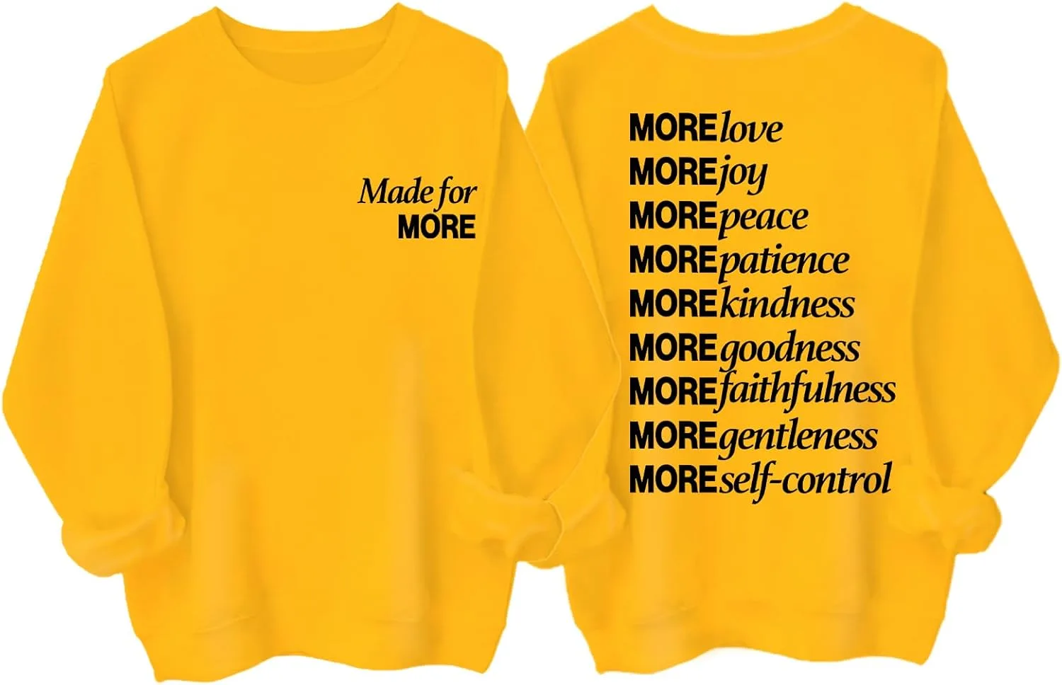 

Свитшот Made For More