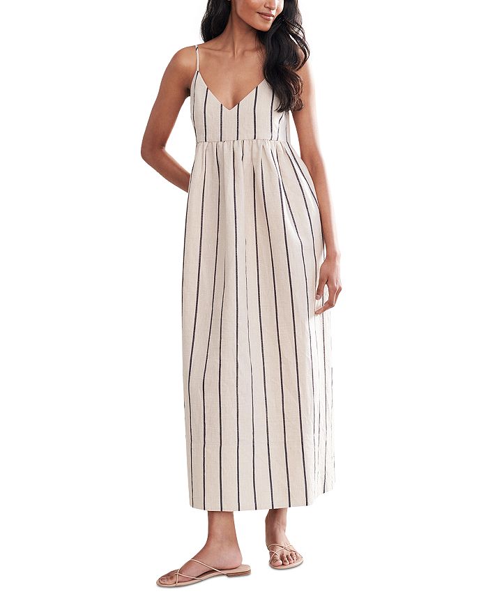

Купальник Cove в полоску Maxi Dress Jenni Kayne, коричневый/бежевый