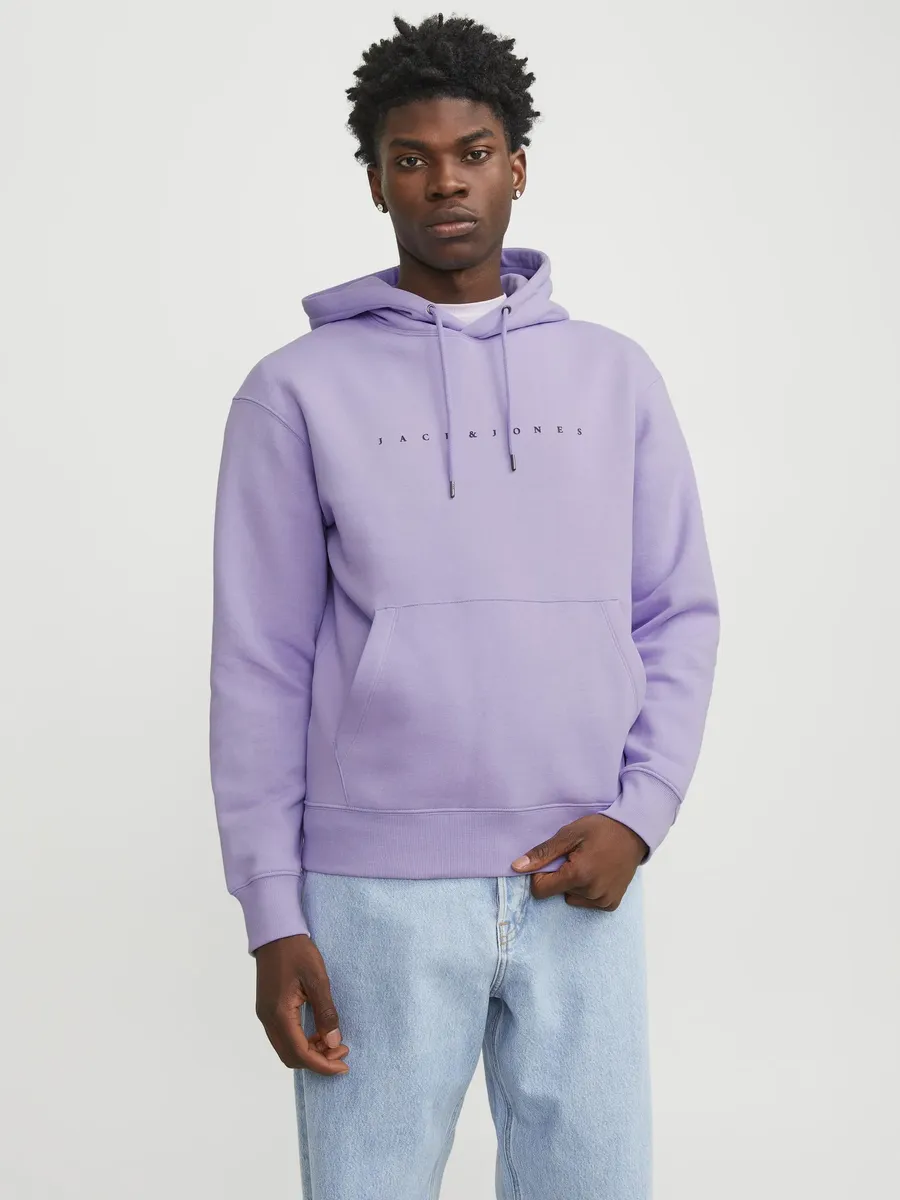 

Толстовка Jack & Jones с капюшоном "JJESTAR JJ SWEAT HOOD NOOS", цвет Purple Rose