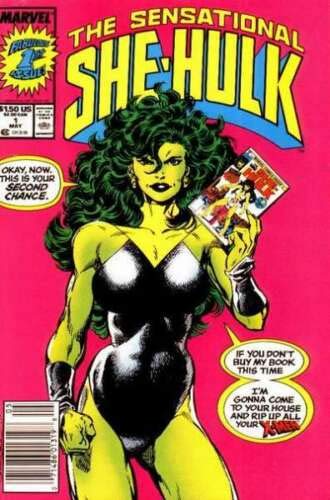

The Sensational She Hulk - Issue Number 1 - May 1989 (Marvel Comics)