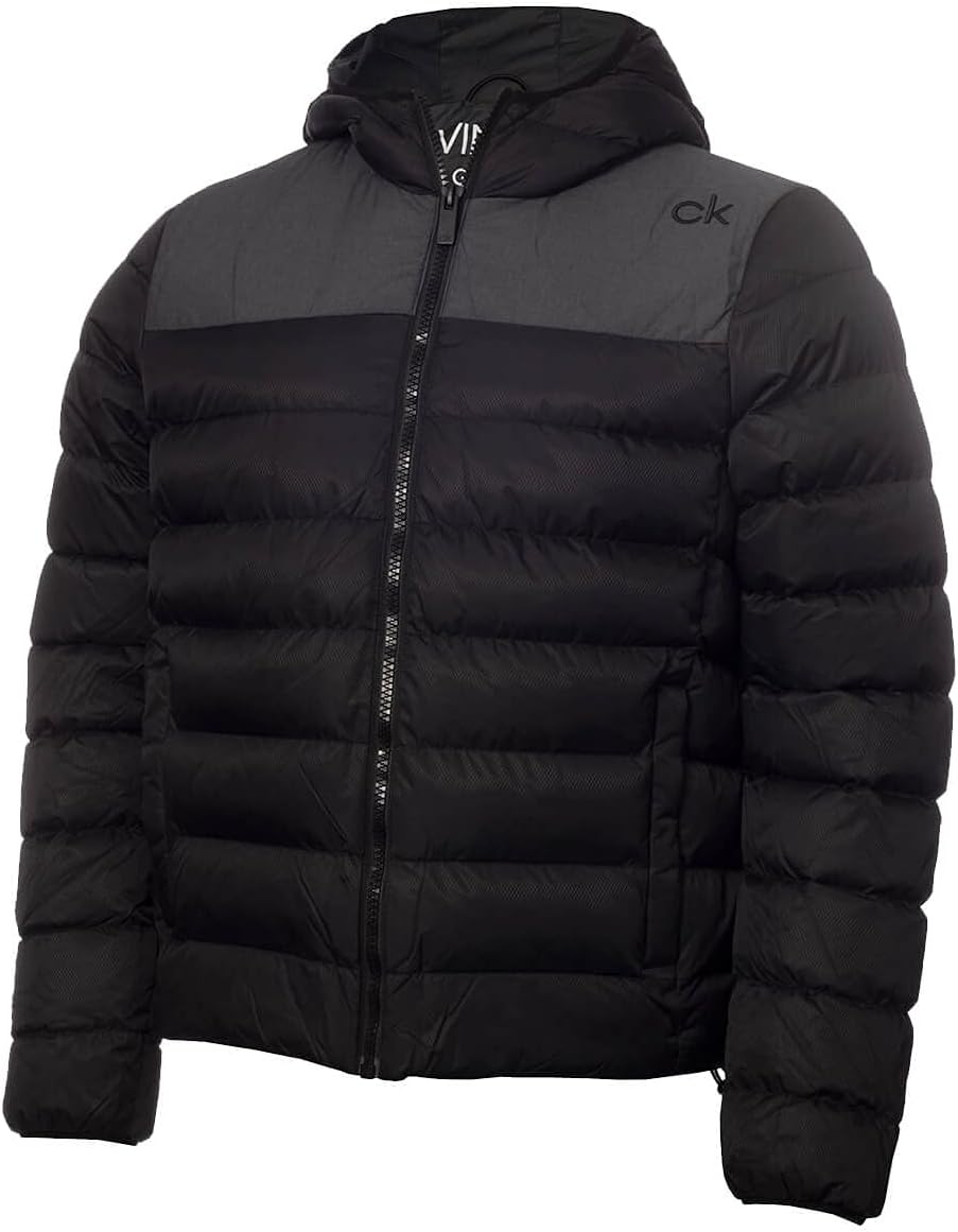 

Мужская куртка Calvin Klein с нагрудными карманами, водонепроницаемая, Black/Charcoal