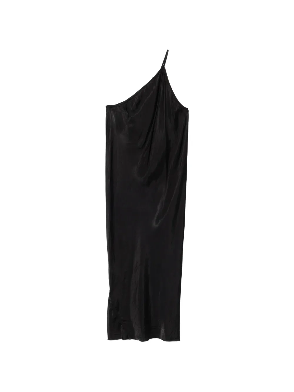 

Миди-комбинация на одно плечо Rick Owens, черный