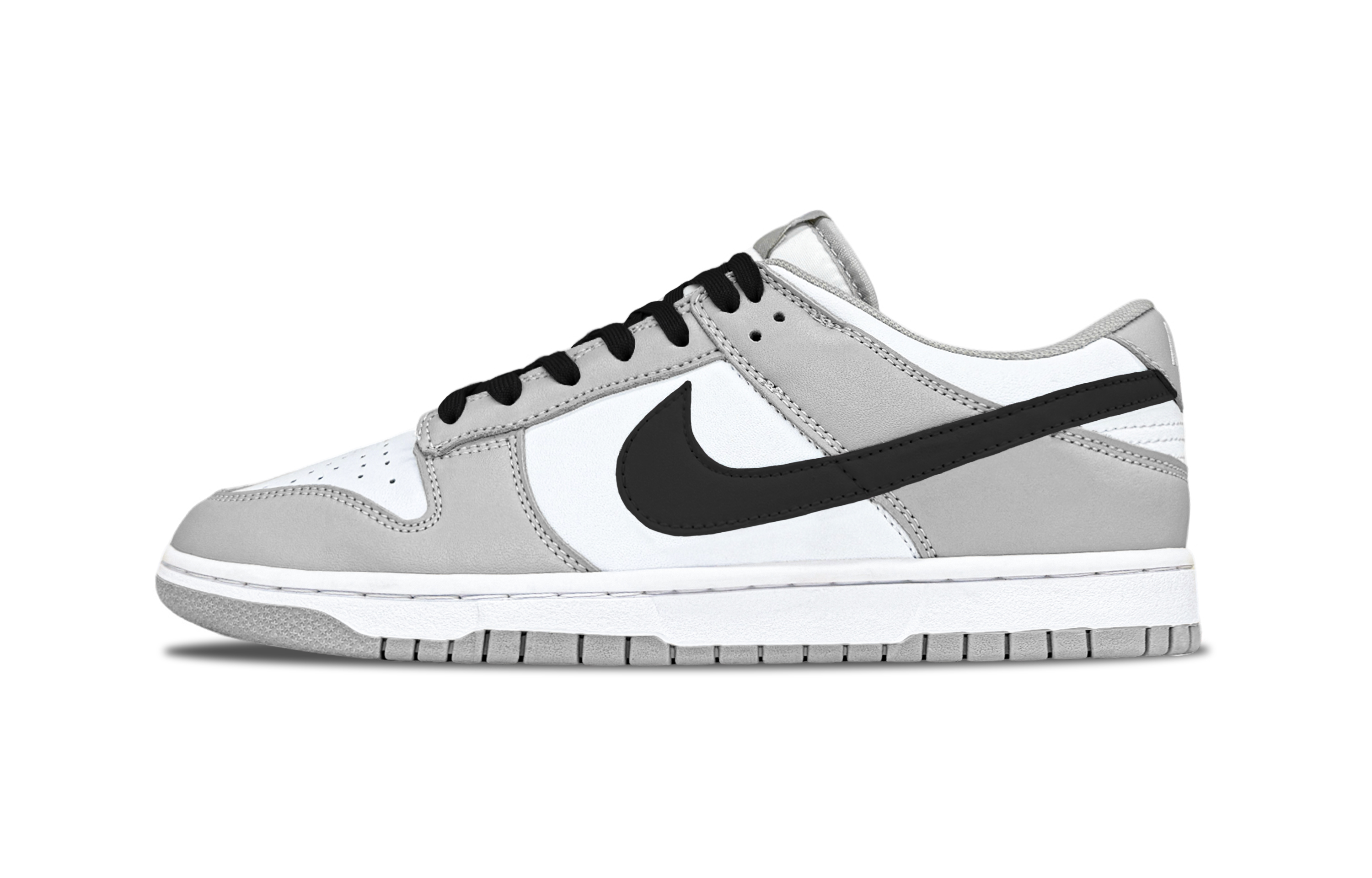 

Кроссовки для скейтбординга Dunk Vintage Denim Seal, износостойкие, серо-черные, мужские Nike, Gray Black