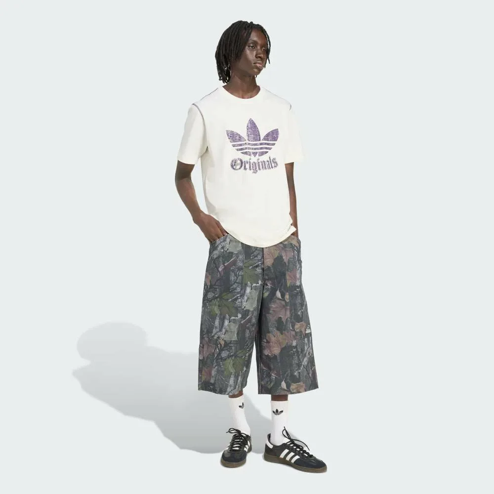 Камуфляжные шорты-чиносы Adidas Adidas, black — фото 3