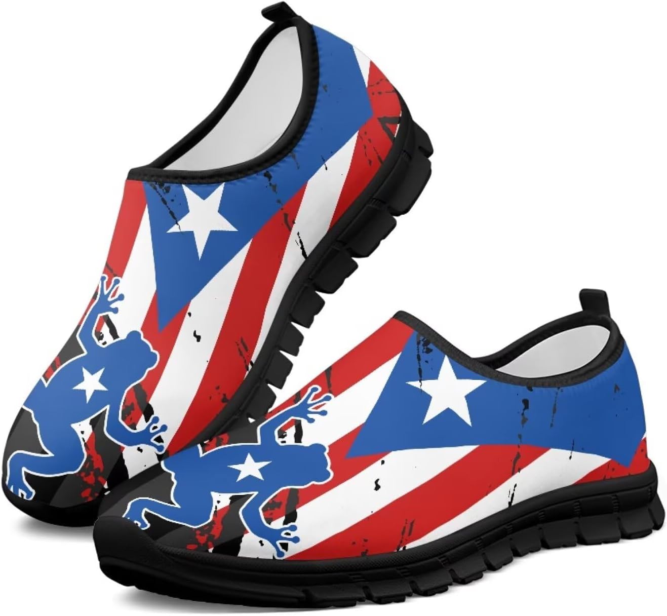 

Мужские поддерживающие кроссовки для бега, модные повседневные спортивные туфли, эластичная амортизированная обувь для прогулок и путешествий, на каждый день и свидания, размер 5-14, черная подошва Ocxbuir