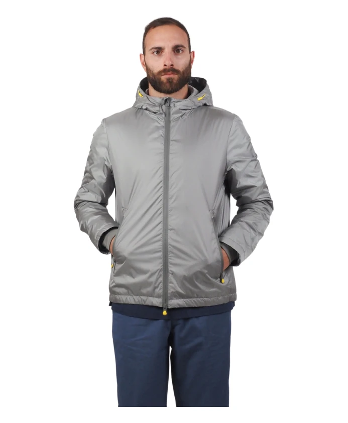 

Легкая летняя куртка для активного отдыха на открытом воздухе с капюшоном. People Of Shibuya, серый