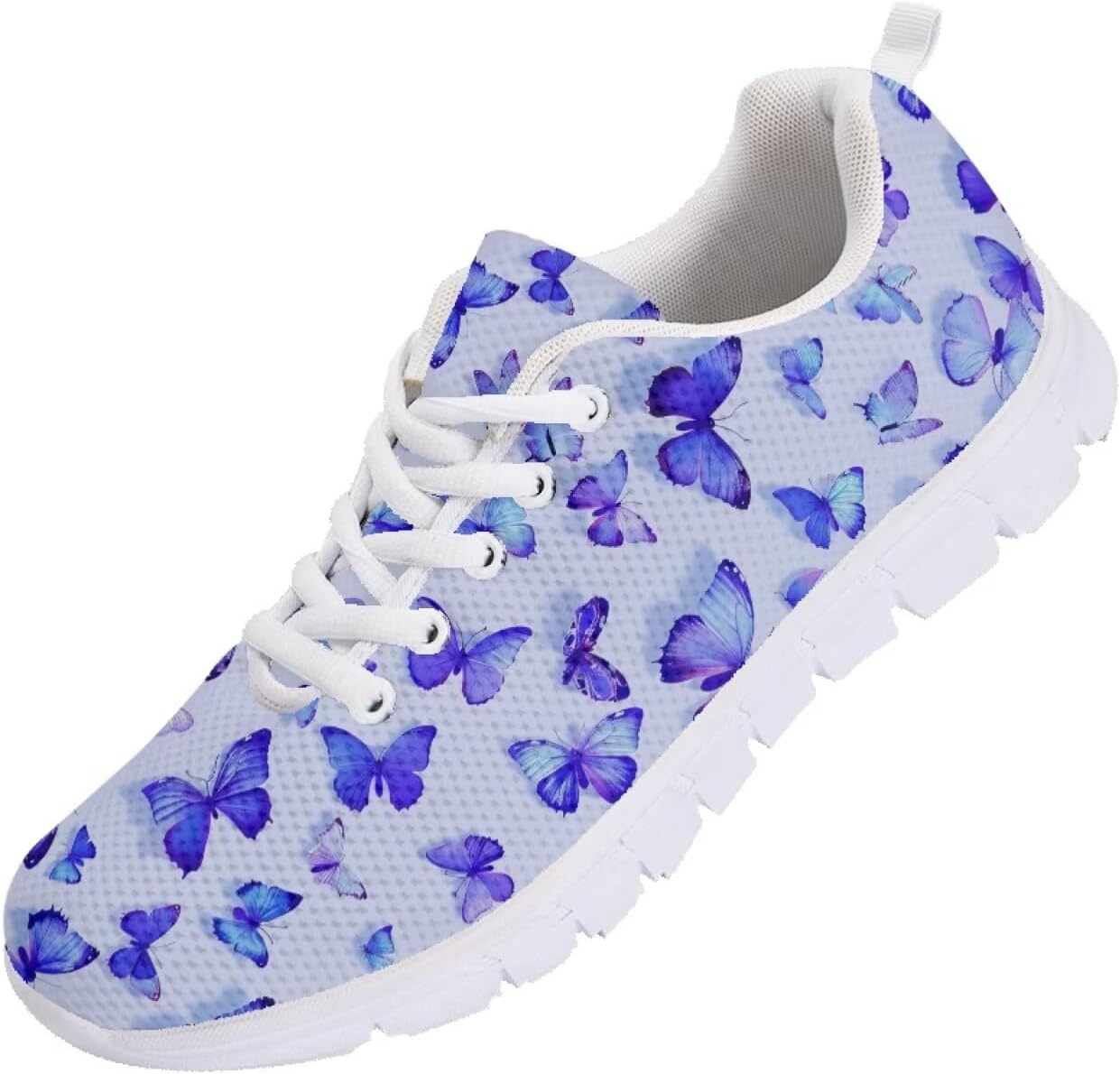 

Мужские кроссовки Funnydude Cool Print для бега и тренировок, спортивные сникерсы, легкие, дышащие, с сеткой, Butterfly