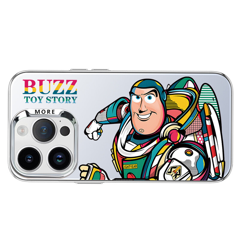 

Чехол для телефона из серии Disney Toy Story, DISNEYDDCY0014P-Color silver purple electroplating purple