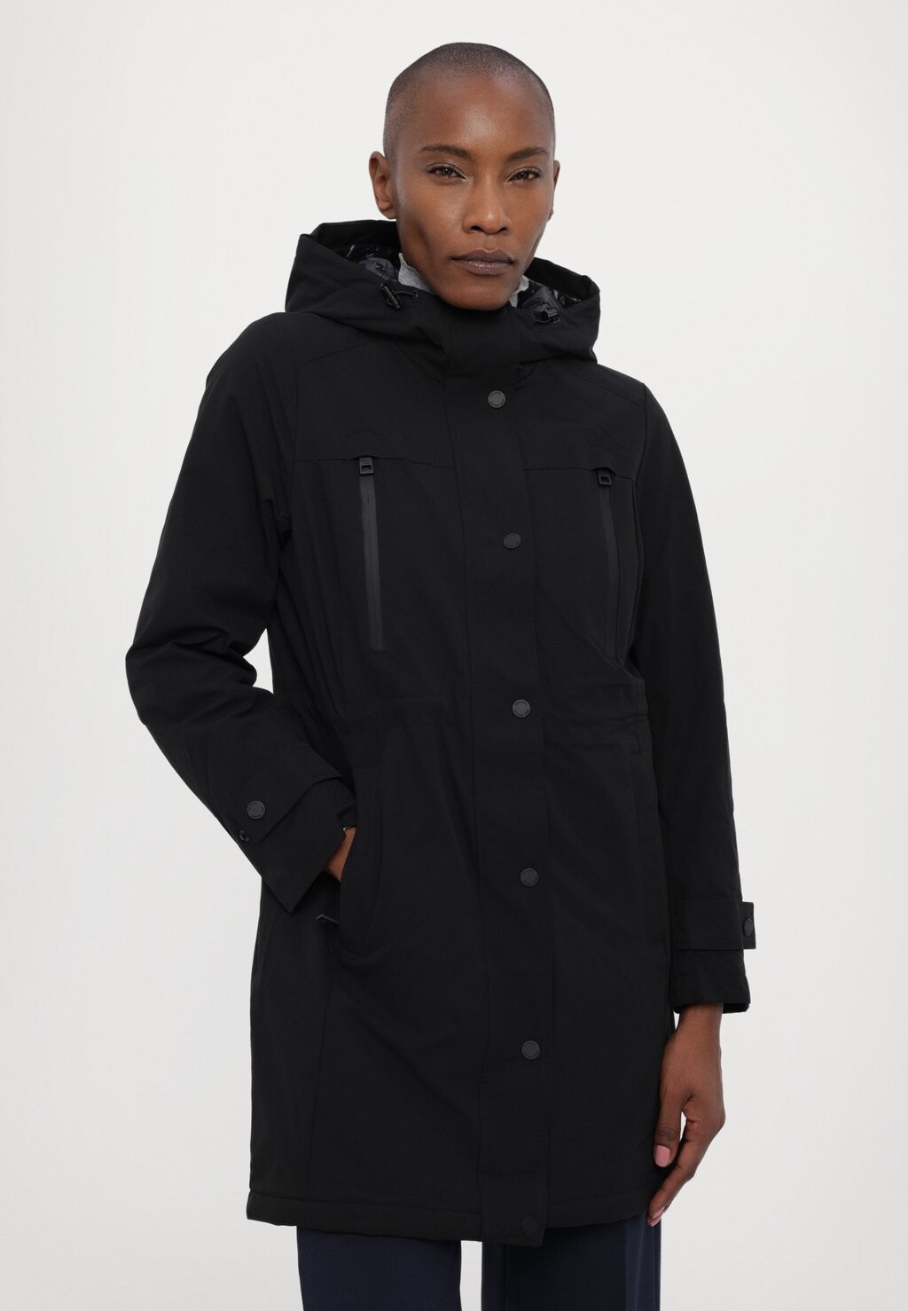 

Парка HOODED JACKET MICHAEL Michael Kors, черный