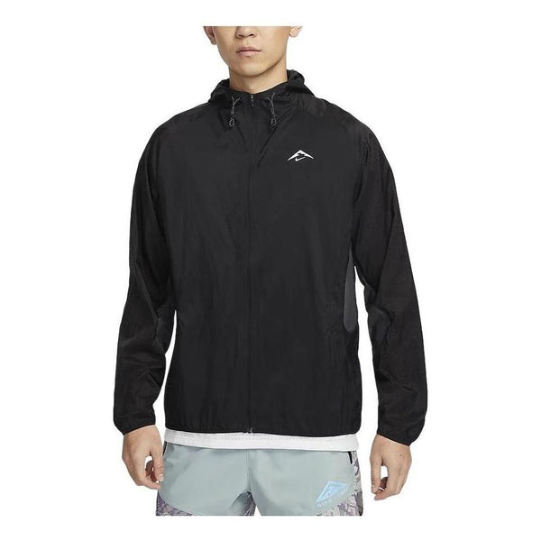 

Куртка trail aireez running jacket Nike, черный