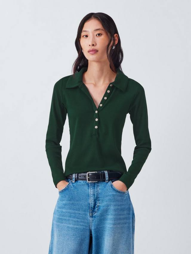 

Длинный рубашка с ребристой вязкой и планкой AND/OR, Scarab