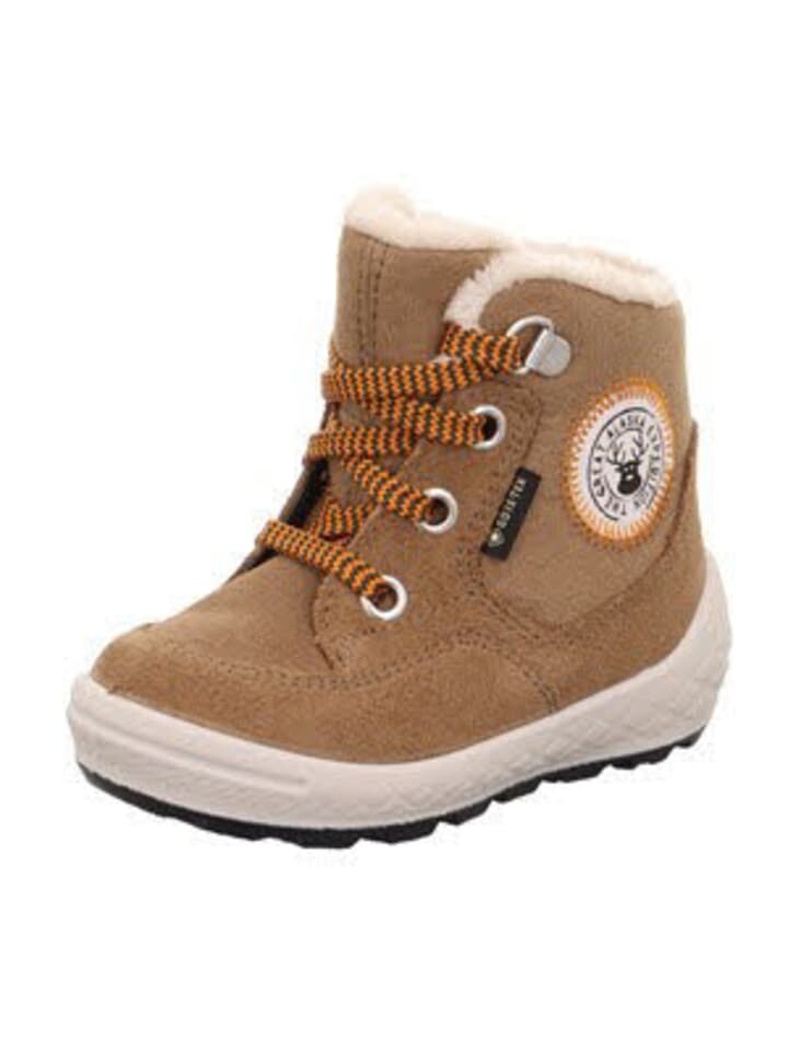 

Сапоги superfit Jungen Stiefel Stiefelette Leder \ GROOVY, коричневый