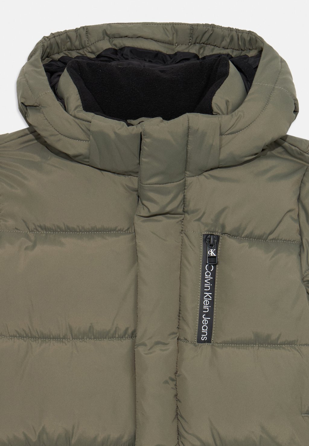 Зимняя куртка ESSENTIAL PUFFER UNISEX Calvin Klein Jeans, зеленый — фото 3