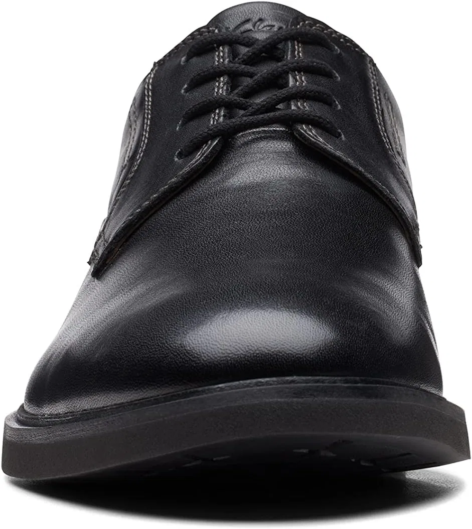 Оксфорды Clarks, Black Leather — фото 2