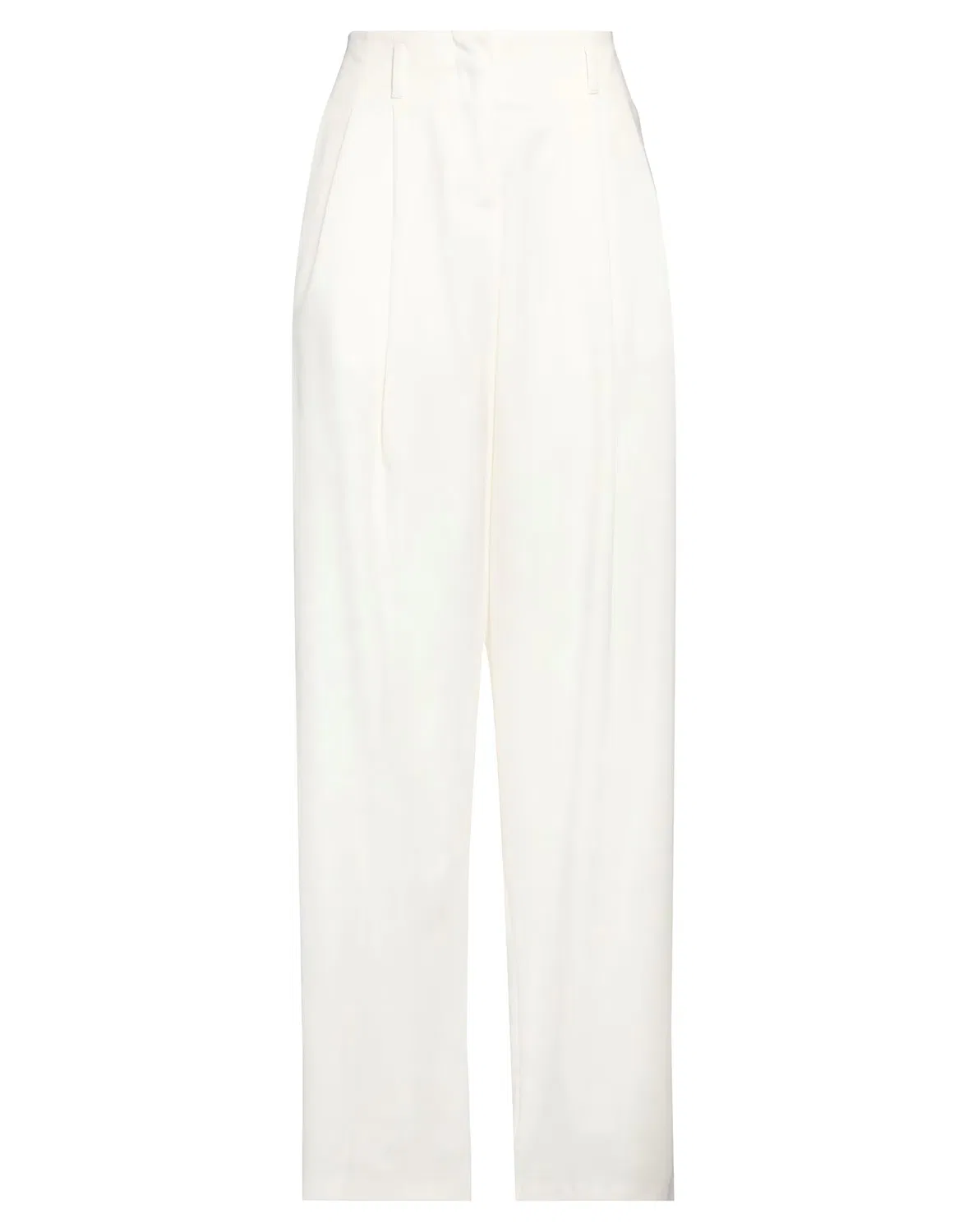 Брюки широкие фланелевые GOLDEN GOOSE Ivory