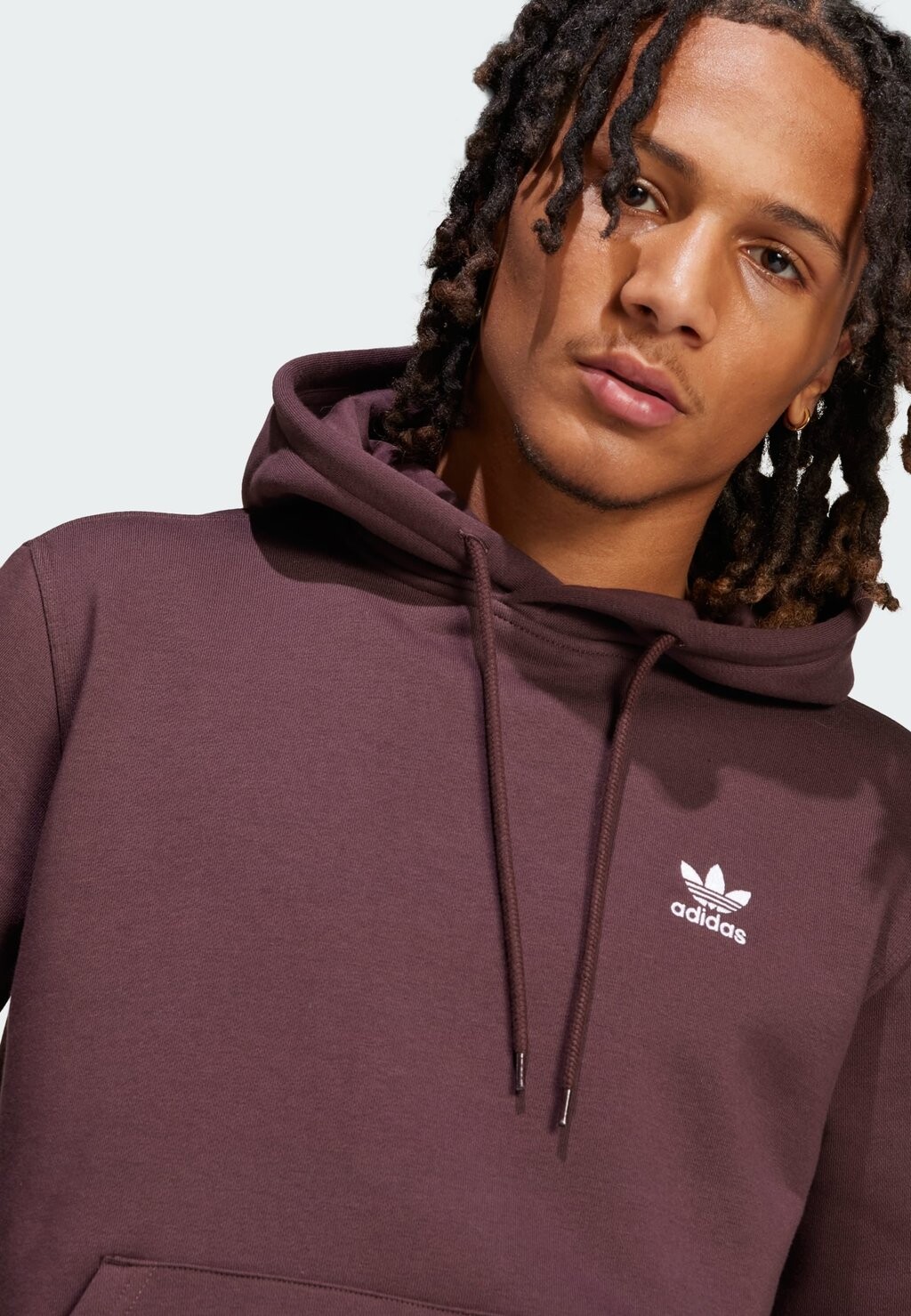 

Толстовка с капюшоном adidas Originals, коричневый