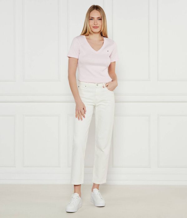 Футболка Tommy Hilfiger Cody Slim Fit, розовый — фото 2