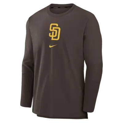 

Куртка Nike San Diego Padres Authentic Collection Player, коричневый