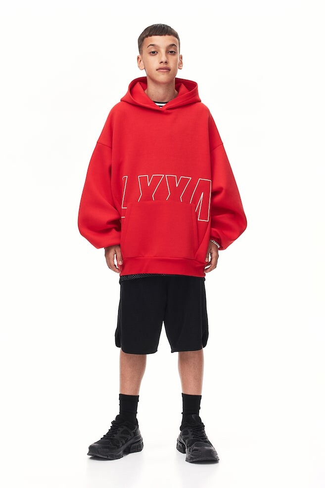 

Спортивная толстовка из материала Drymove H&M, красный