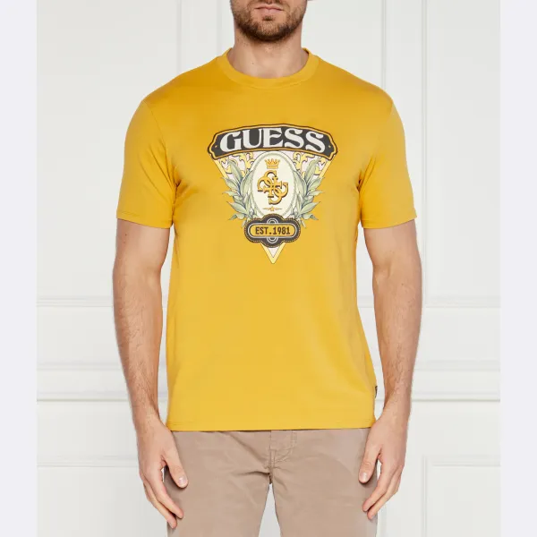 

Футболка стандартного кроя Guess, желтый