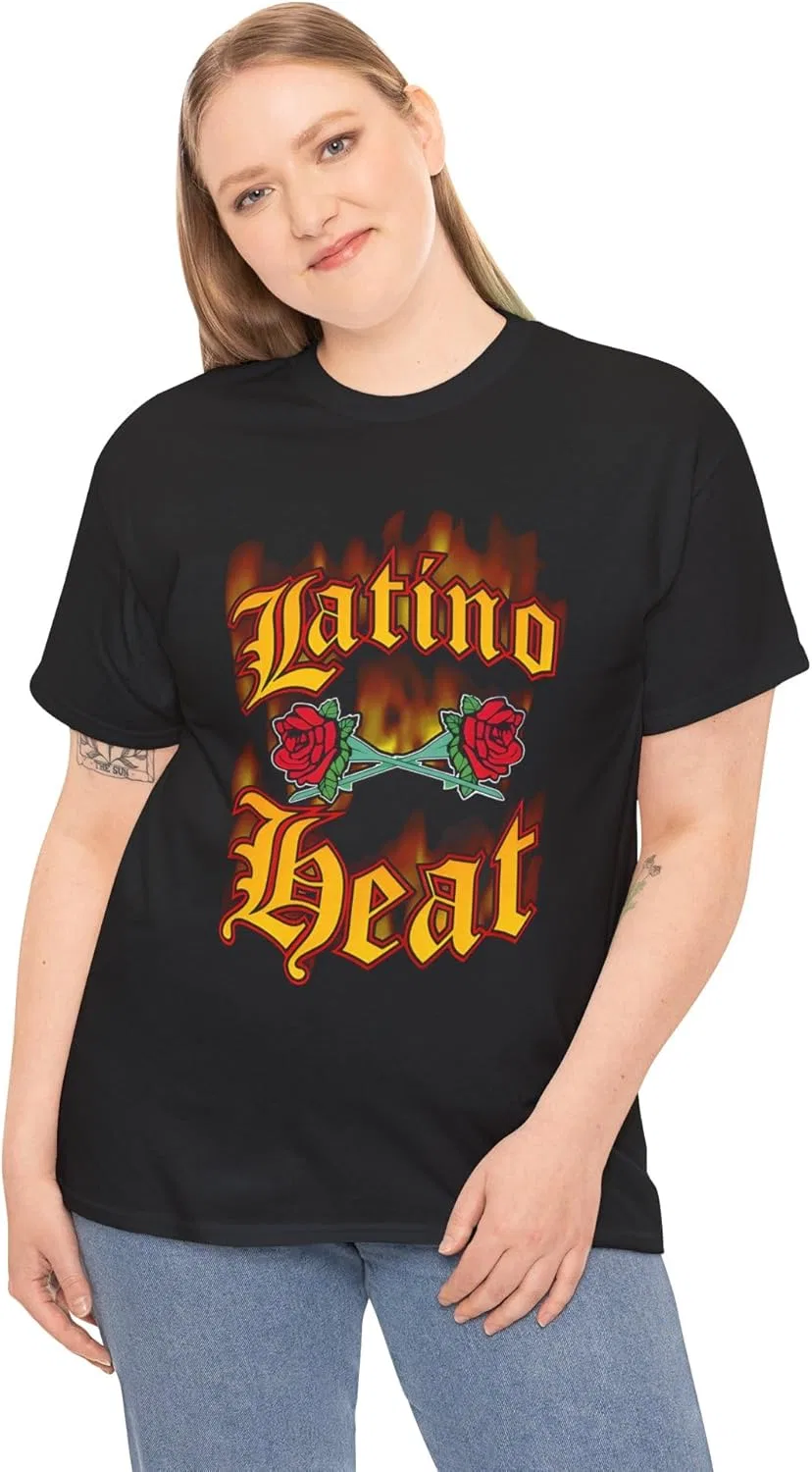Футболка LWO Latino Heat, профессиональная рестлинг-футболка, футболка Latino World Order, подарок для мужчины и женщины — фото 2