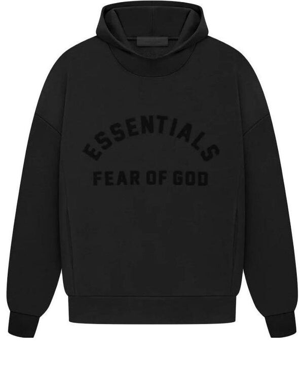 

Кроссовки Fear of God Essentials SS23 Arch Logo Hoodie 'Jet Black', черный