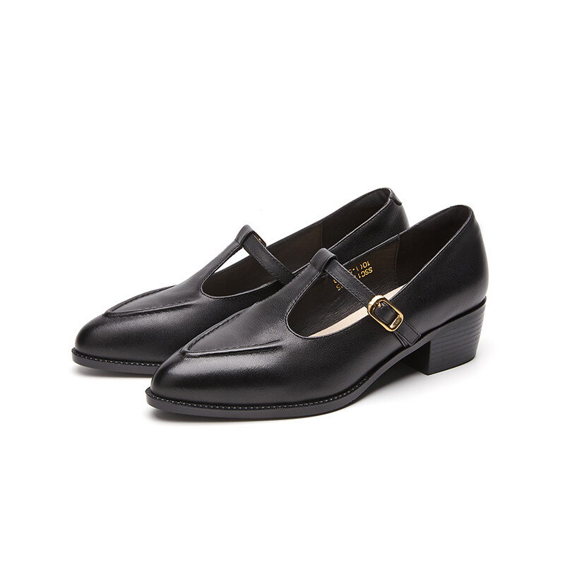 Туфли женские повседневные Women's Casual Shoes Women's St&Sat, черный — фото 3