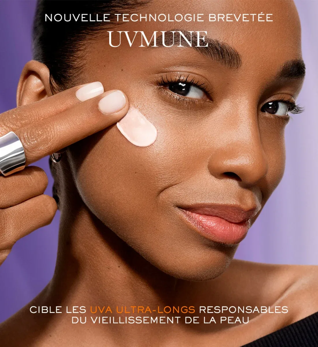 Антивозрастной крем с SPF Lancôme, фиолетовый — фото 3