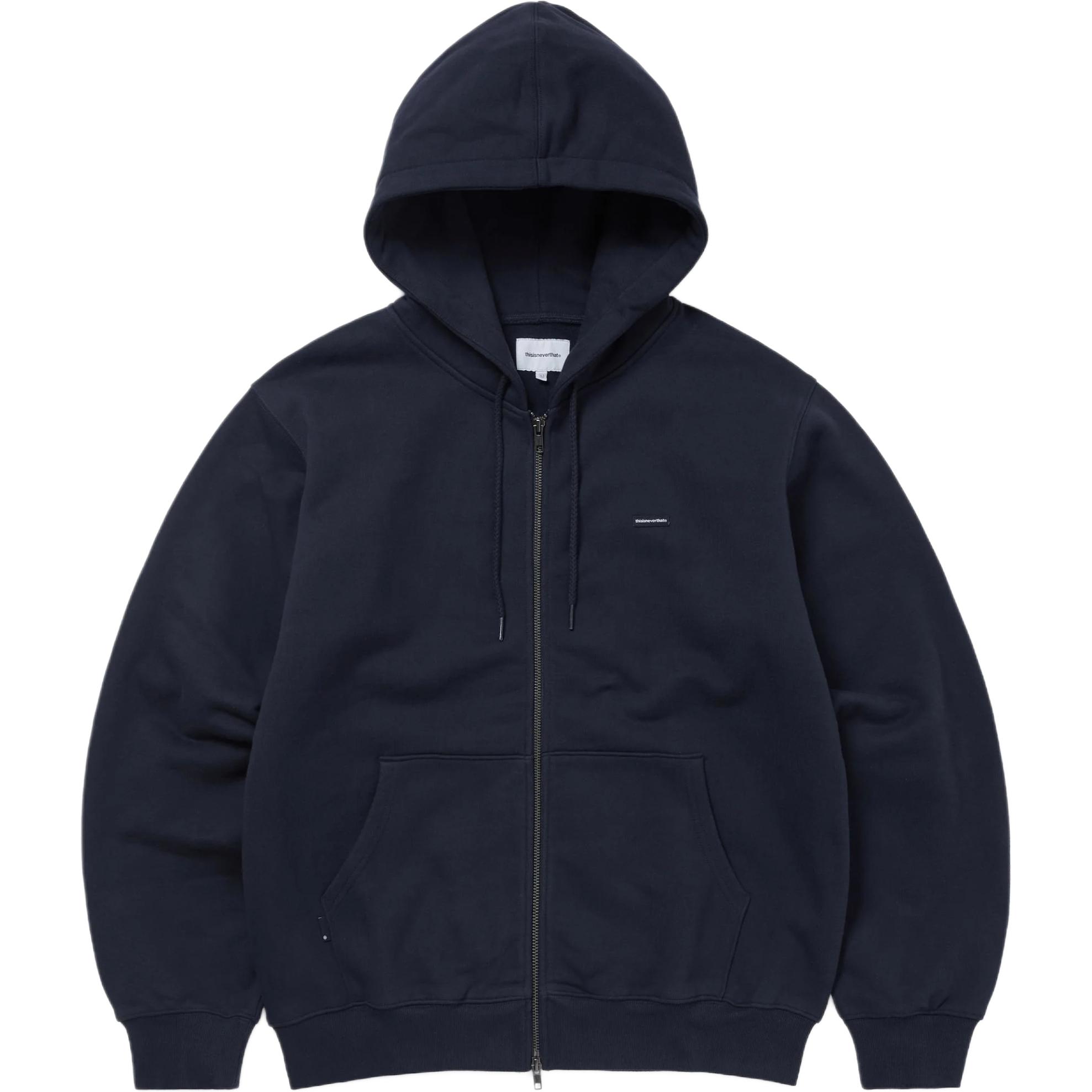 

Thisisneverthat FW25 TNT Classic HDP Толстовка на молнии, темно-синяя, унисекс