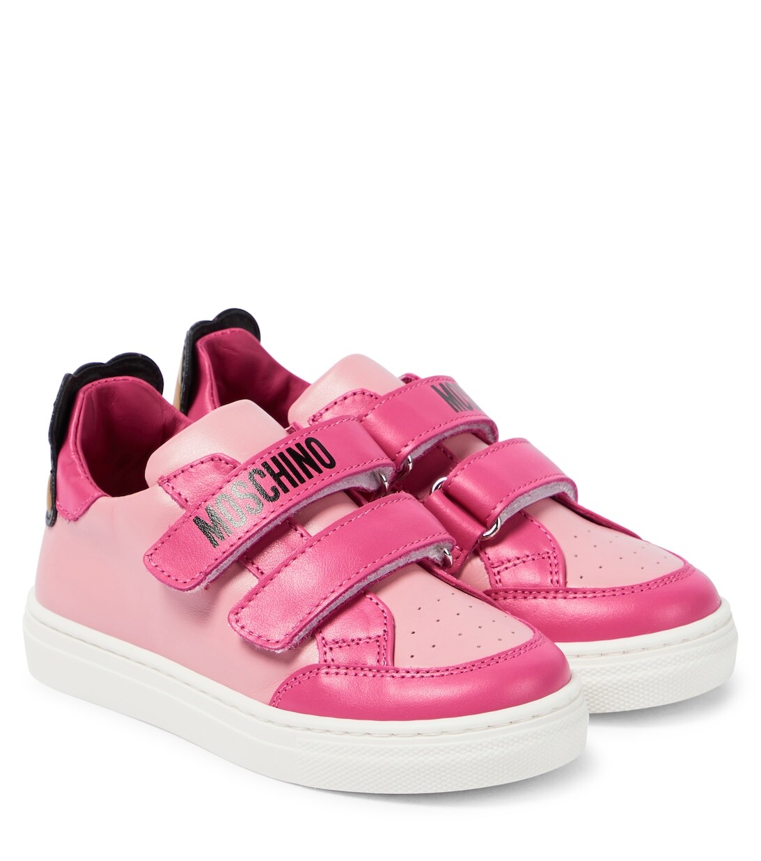 

Кроссовки Teddy Bear из кожи Moschino, разноцветный