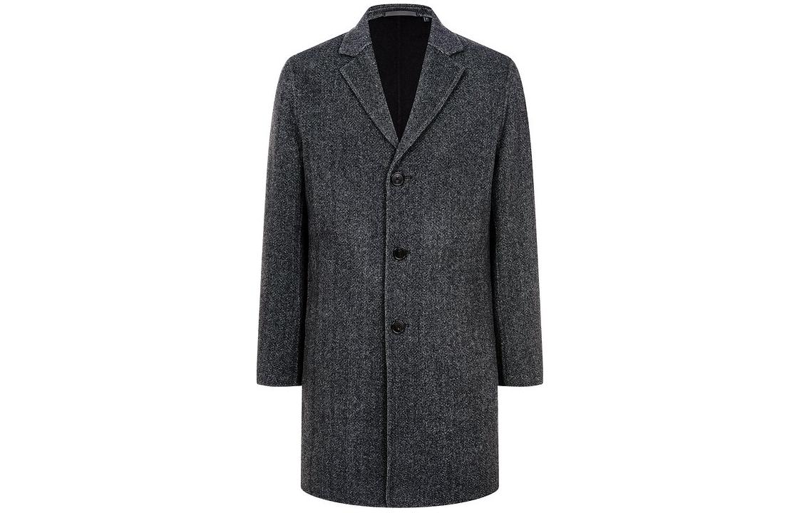 

THEORY Однобортное пальто, Gray