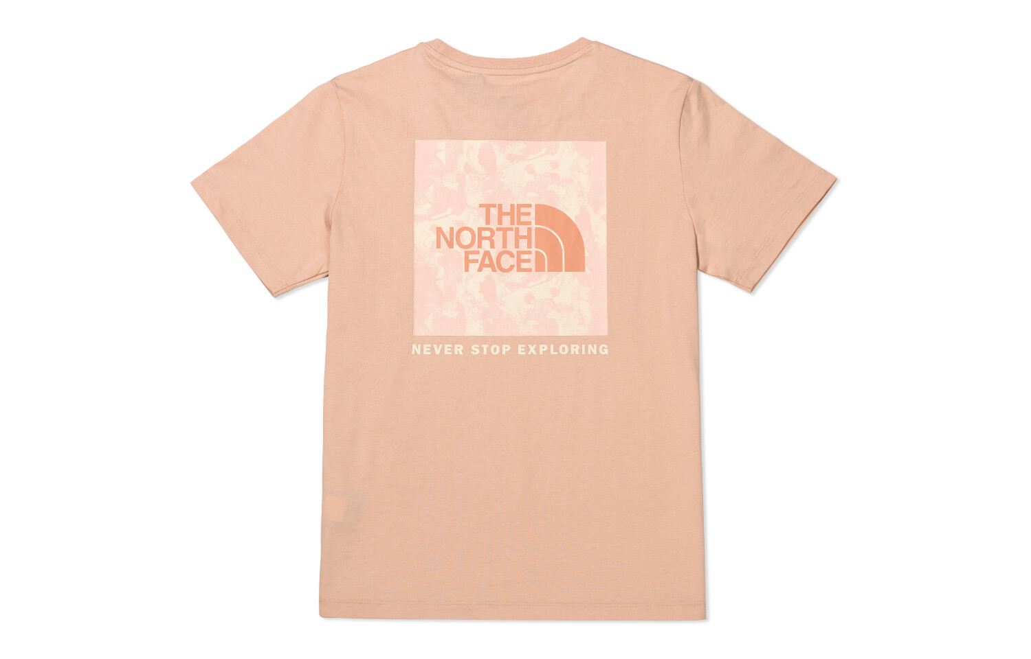 

Футболка с цветочным логотипом, женская, розовая The North Face