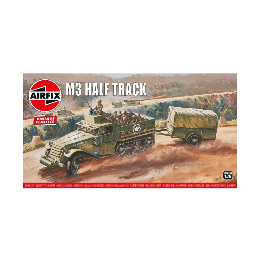 

Полугусеничный М3, Vintage Classics (1:76) (Airfix)