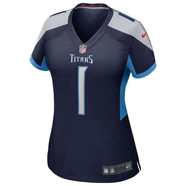 Женская футболка Cameron Ward Tennessee Titans альтернативная игровая Nike — фото 3