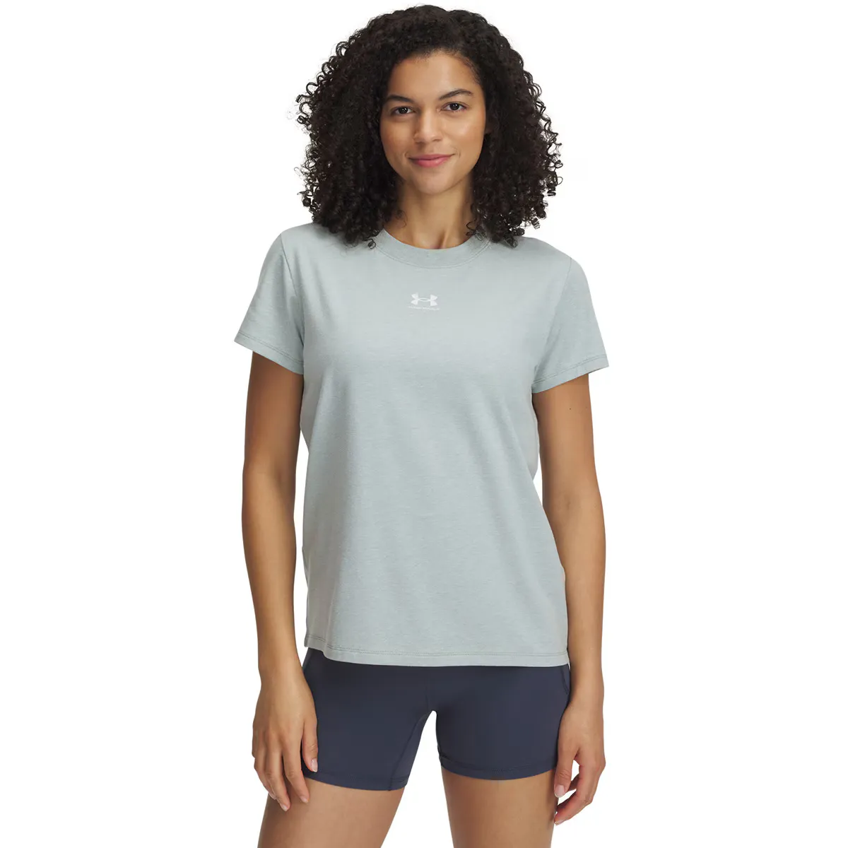 

UA Rival Core SS Under Armour женская футболка, зеленый