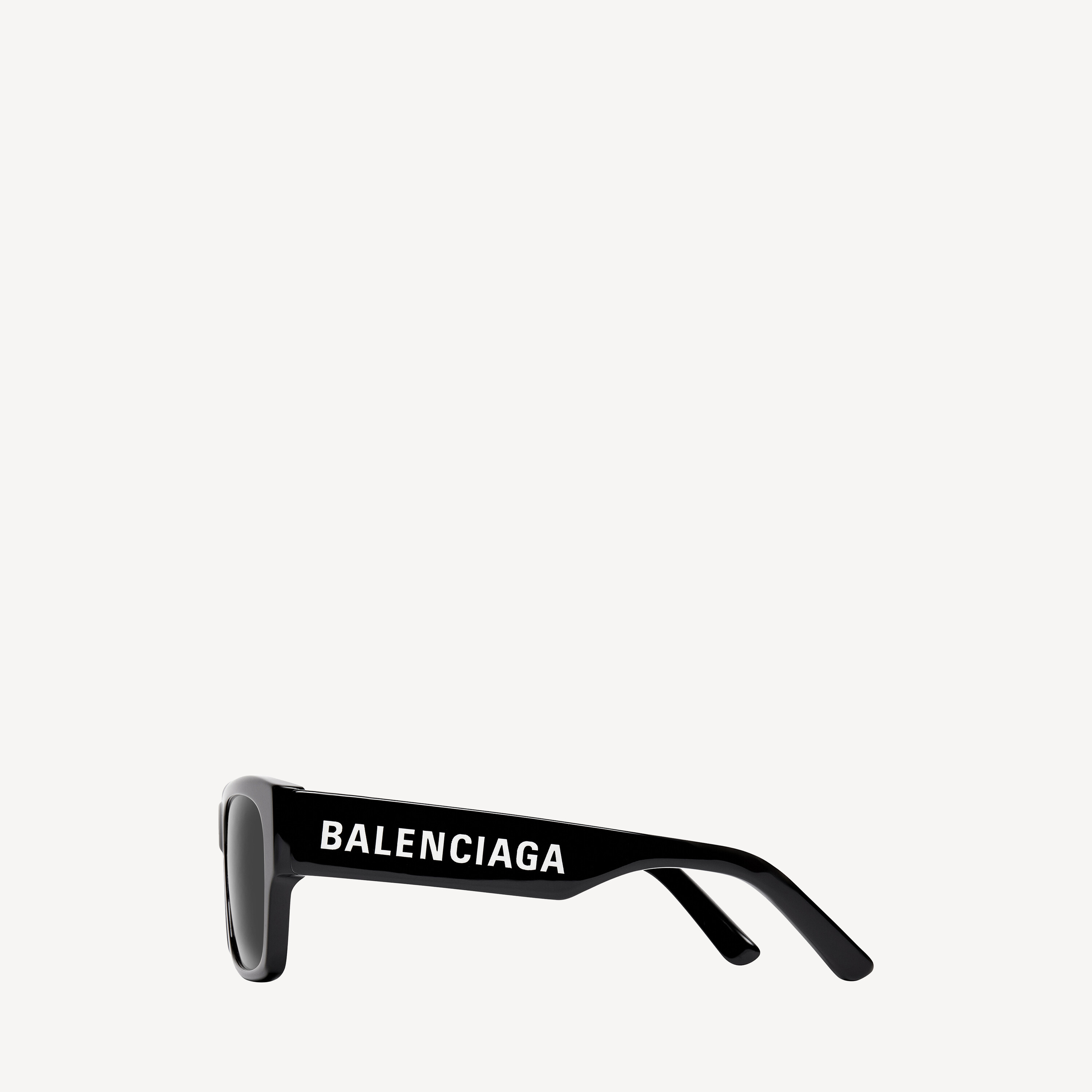 Солнечные очки max square af в черном цвете BALENCIAGA, черный — фото 3