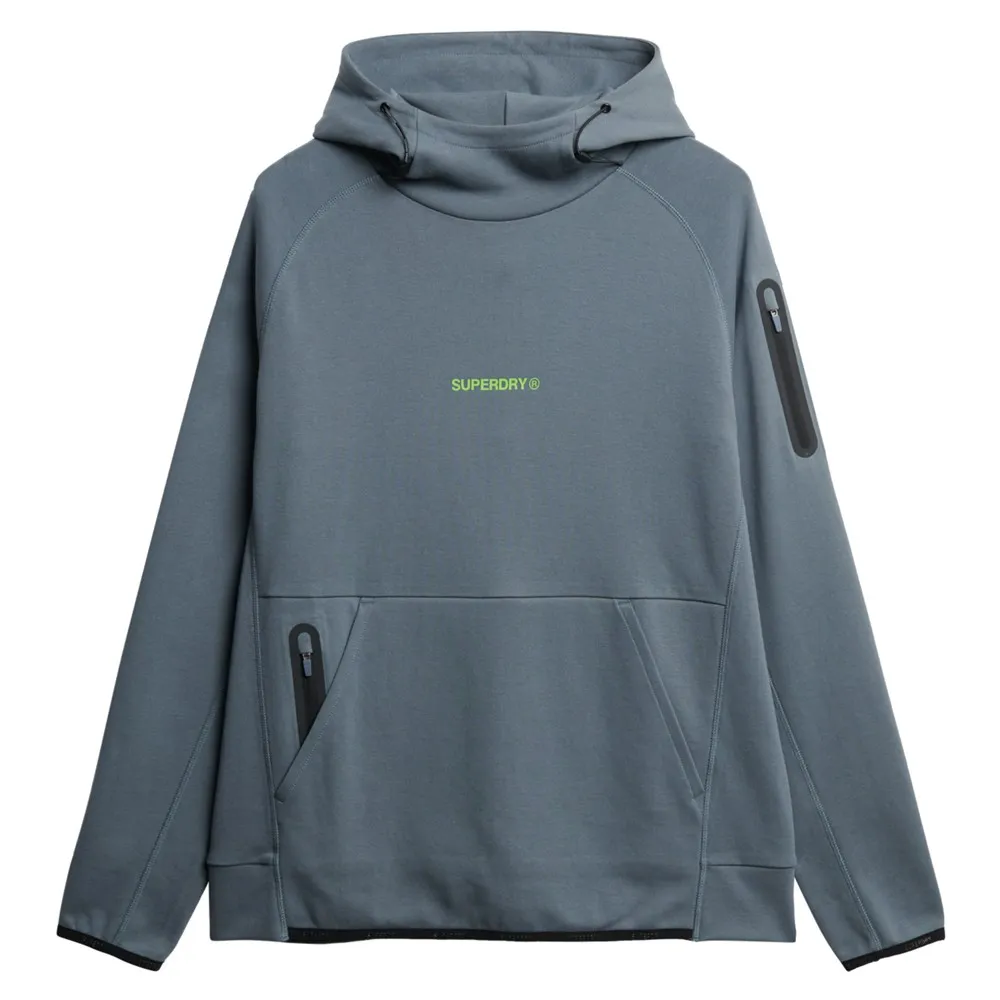 

Худи Superdry Tech Logo, синий