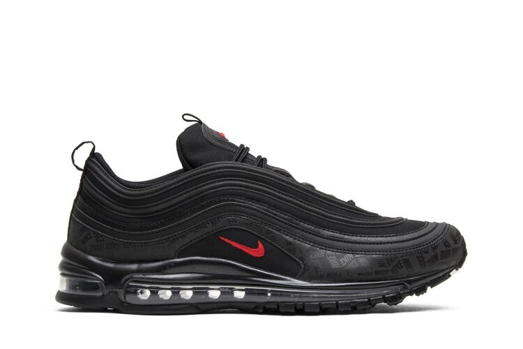 

Кроссовки Nike Air Max 97 'Black', черный